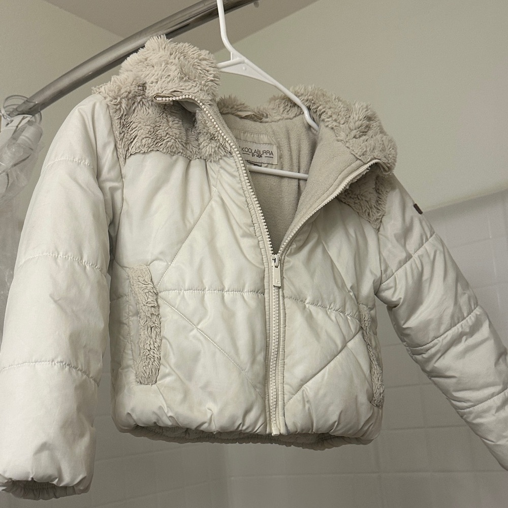 Koolaburra White Puffer Jacket for Kids